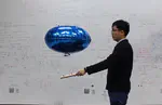 Modeling Pointing Tasks in Human-Blimp Interactions